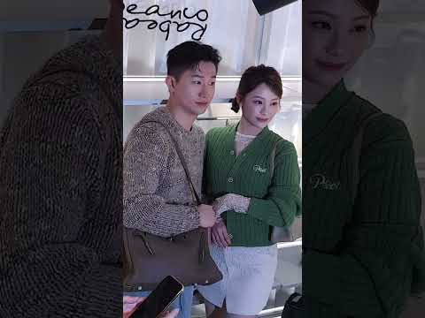 葉倩文、曾展望 Rabeanco 旺角朗豪坊店聖誕活動