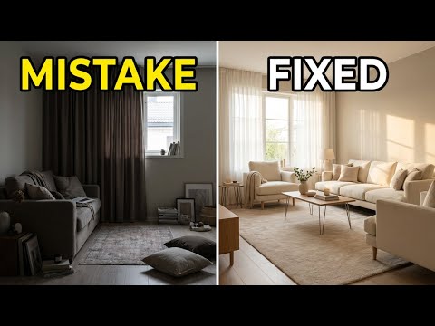10 Design Mistakes Making Your Home Look Smaller | And How to Fix Them