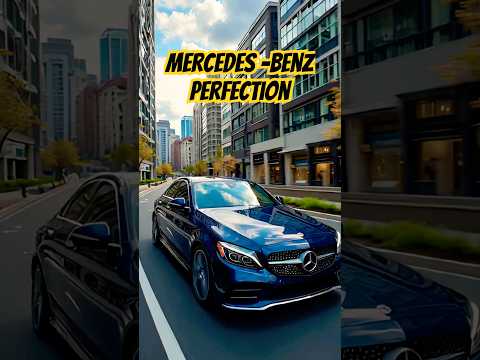 Mercedes-Benz Elegance on the City Streets