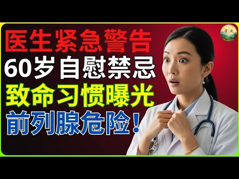 60岁后这样自慰才不会伤害前列腺|99%男性都不知道的错误方式|老年健康