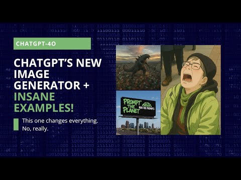 ChatGPT-4o’s New Image Generator + INSANE Use Case Examples!