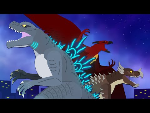 Godzilla: Lord of The Galaxy | EPISODE 1 (PILOT) | DinoMania - animated movie