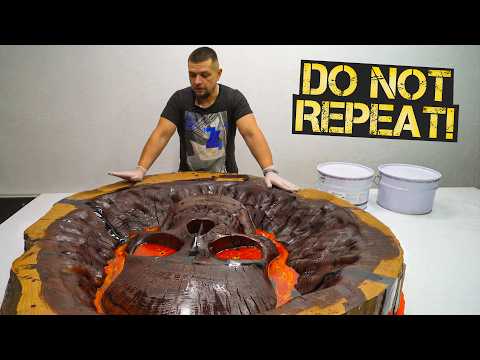 A new era in epoxy tables. You’ve never seen anything like this before