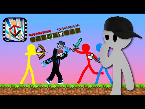 How to Animate Minecraft Like Alan Becker?  | Sticknodes Tutorial 2025