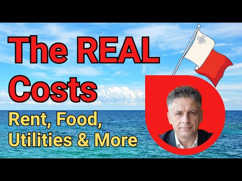 Malta Cost of Living 2025 (Singles & Families) | Rent, Groceries, Utilities & More