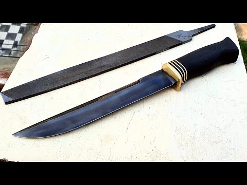 knife making- knife from an old file