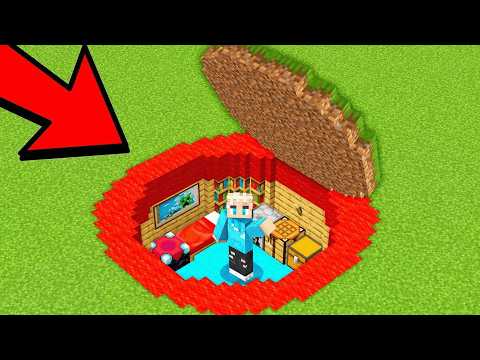 VERLASSE NICHT den ROTEN KREIS in MINECRAFT!