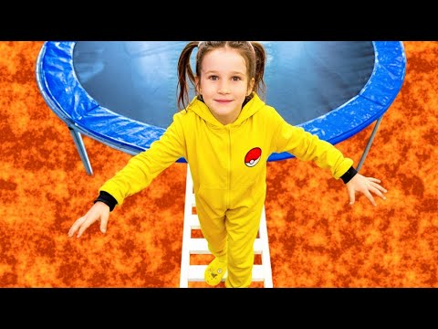 The Floor with Lava with Vania Mania Kids