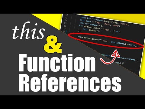 JS "this" and Function References - What is it all about?