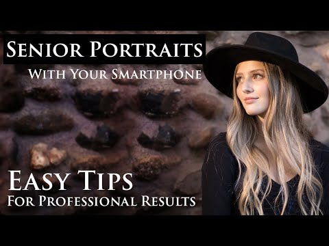 High School Senior PORTRAITS With Your Smartphone - Tips for EPIC results!
