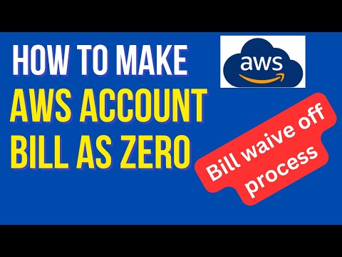 How to Make AWS Bill Zero 🔥 | Step-by-Step Guide to Avoid AWS account Suspension