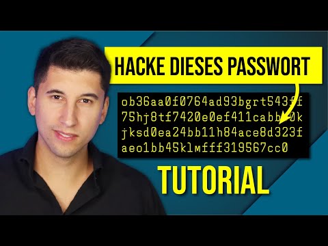 HACKEN LERNEN: Passwörter knacken (Tutorial & Challenge)