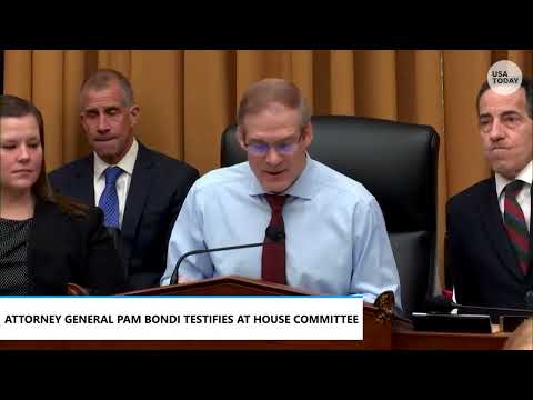 At Pam Bondi hearing in Congress, Jim Jordan praises DOJ, Jamie Raskin calls it 'corrupt'