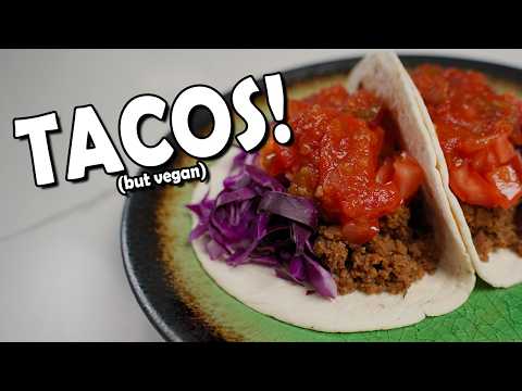 Meaty Vegan (High Protein) Tacos