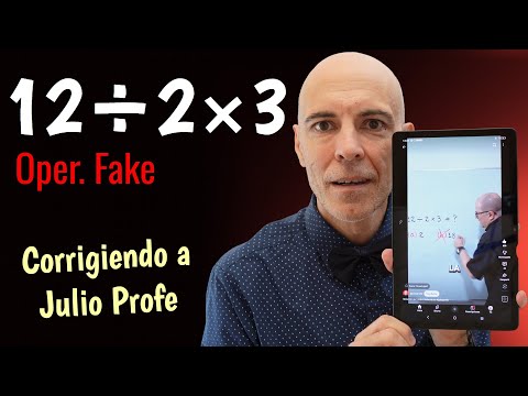 Hierarchy of operations. Correcting Julio Profe🙉