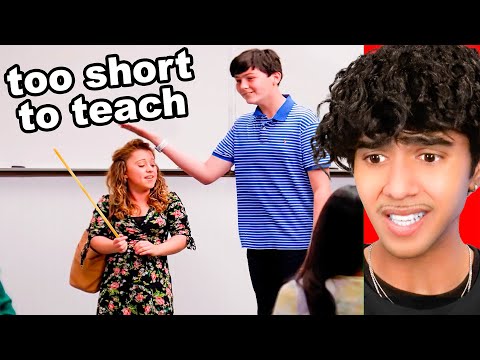 Students Make Fun of SHORT Teacher