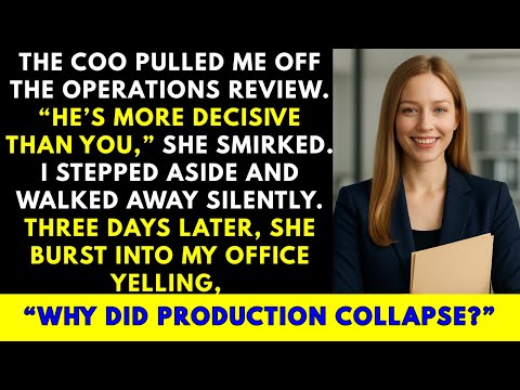 The COO pulled me from operations review, so I made him regret it... - Revenge Story