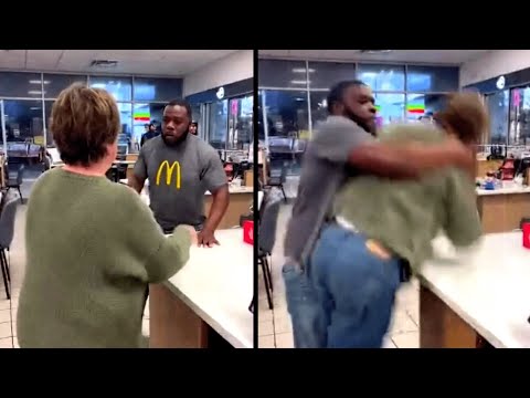 Racist Karen Gets KNOCKED OUT COLD in BRUTAL INSTANT KARMA!