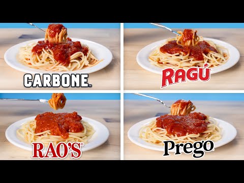 Pro Chefs Blind Taste Test Every Pasta Sauce | The Taste Panel | Epicurious