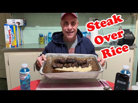 14 Pound Steak Over Rice Challenge