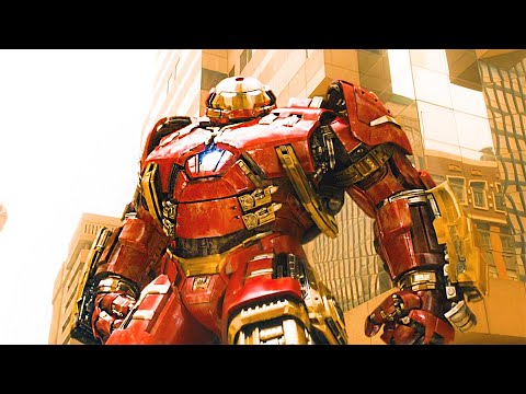 钢铁侠身穿反浩克装甲，不惜用一栋楼的代价唤醒浩克！