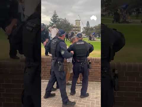 'Blood on your hands': Heckler runs towards PM