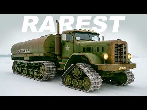 THE RAREST MILITARY OFF-ROAD SNOW TRUCKS YOU NEED TO SEE!