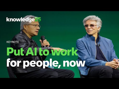 Put AI to work for people – now | ServiceNow Knowledge 2025 keynote