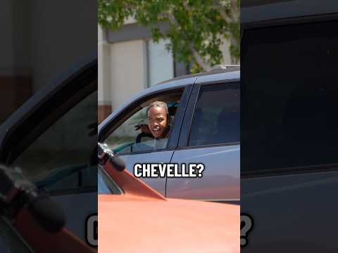 FUNNY😂 reaction to 700HP CHEVELLE in traffic… #cars #automobile #classiccars #burnout