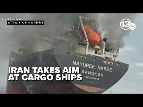 Ships attacked in Strait of Hormuz as Iran escalates military campaign