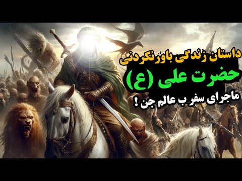 داستان زندگی شگفت انگیز حضرت علی (ع) و ماجرای باورنکردنی سفر به شهر جنیان ... !