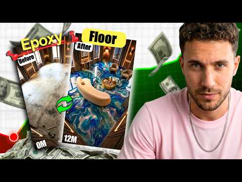 How I made these AI Viral Videos | Epoxy Floor Transformation | Complete Guide |