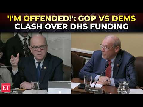 'Don’t PUT WORDS in my mouth!': Rep Griffith explodes at Democrats over DHS funding at fiery hearing