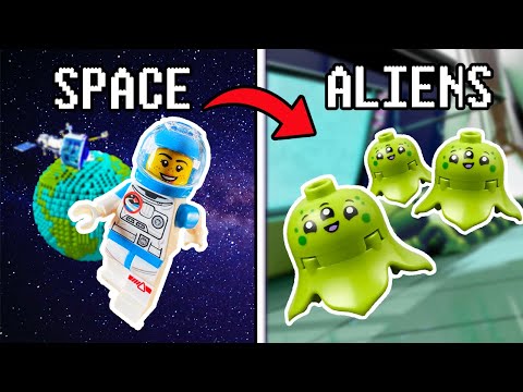 I built space in LEGO and found new planets