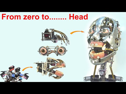 How to build an animatronics head - Tutorial