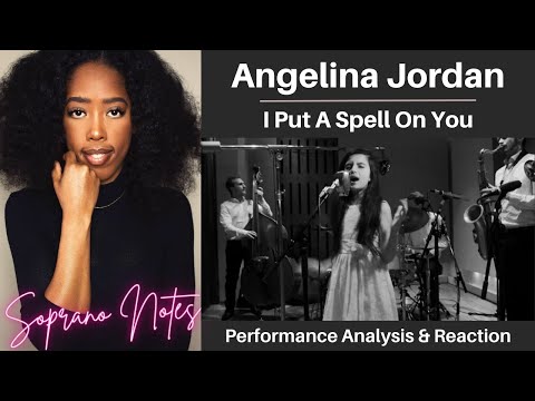 Opera Singer Reacts to Angelina Jordan I Put A Spell On You | Performance Analysis |