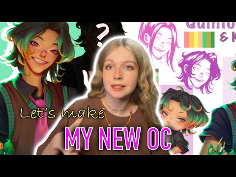 finally making a NEW OC ( lore, unrealistic body types, allergies)