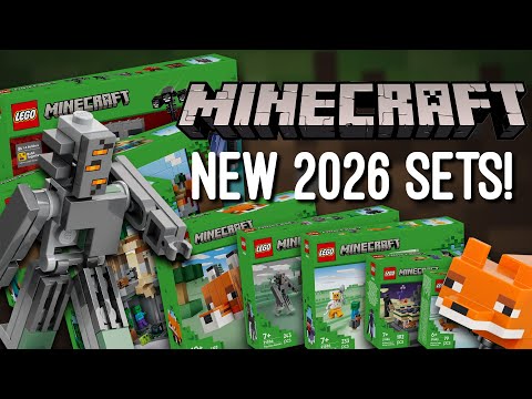 NEW LEGO Minecraft 2026 Sets Revealed!