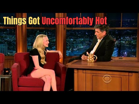 Amanda Seyfried Gets VERY Flirty With Craig Ferguson 😏 (Late Night Went Too Far)