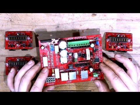 Awesome Arduino DIY Fire Alarm Controller With Remote Display