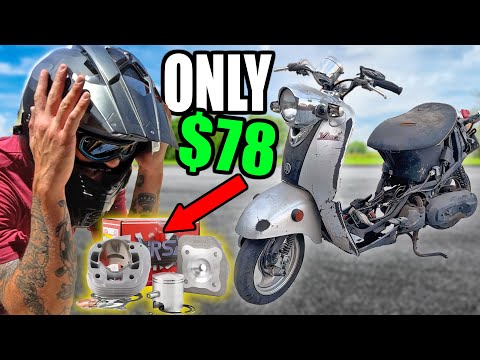 I Bought the Cheapest Big Bore kit to make my Scooter Wheelie!