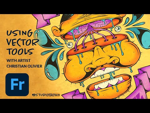 How to create art using vector tools in Adobe Fresco | Adobe Creative Cloud