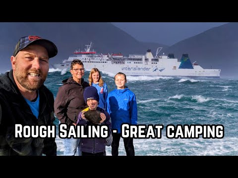 Our rough ferry crossing and 1st week of winter in a caravan