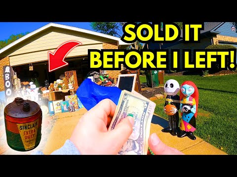 I SOLD THIS VINTAGE TREASURE BEFORE I EVEN LEFT THE SALE