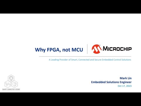 為什麼選擇FPGA而不是MCU線上研討會