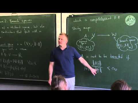 Banach Spaces - Lec02 - Frederic Schuller