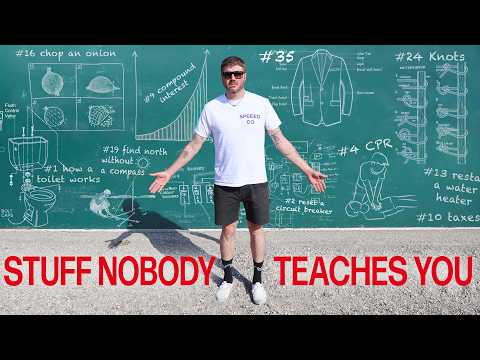 42 Things Everyone Should Learn How To Do