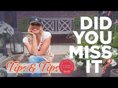 Did You Miss It Garden Tips and Tips and Tips 🌿