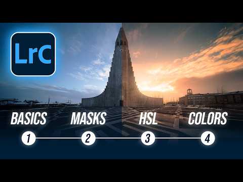 My 4 STEP COLOR GRADING Workflow to Make Photos POP in Lightroom!