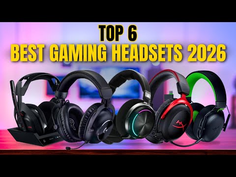 Best Wireless Gaming Headsets 2026 | Top 6 Lightweight & Ultra-Comfortable Picks